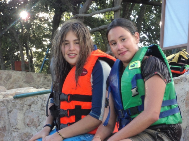 Listas para el kayak